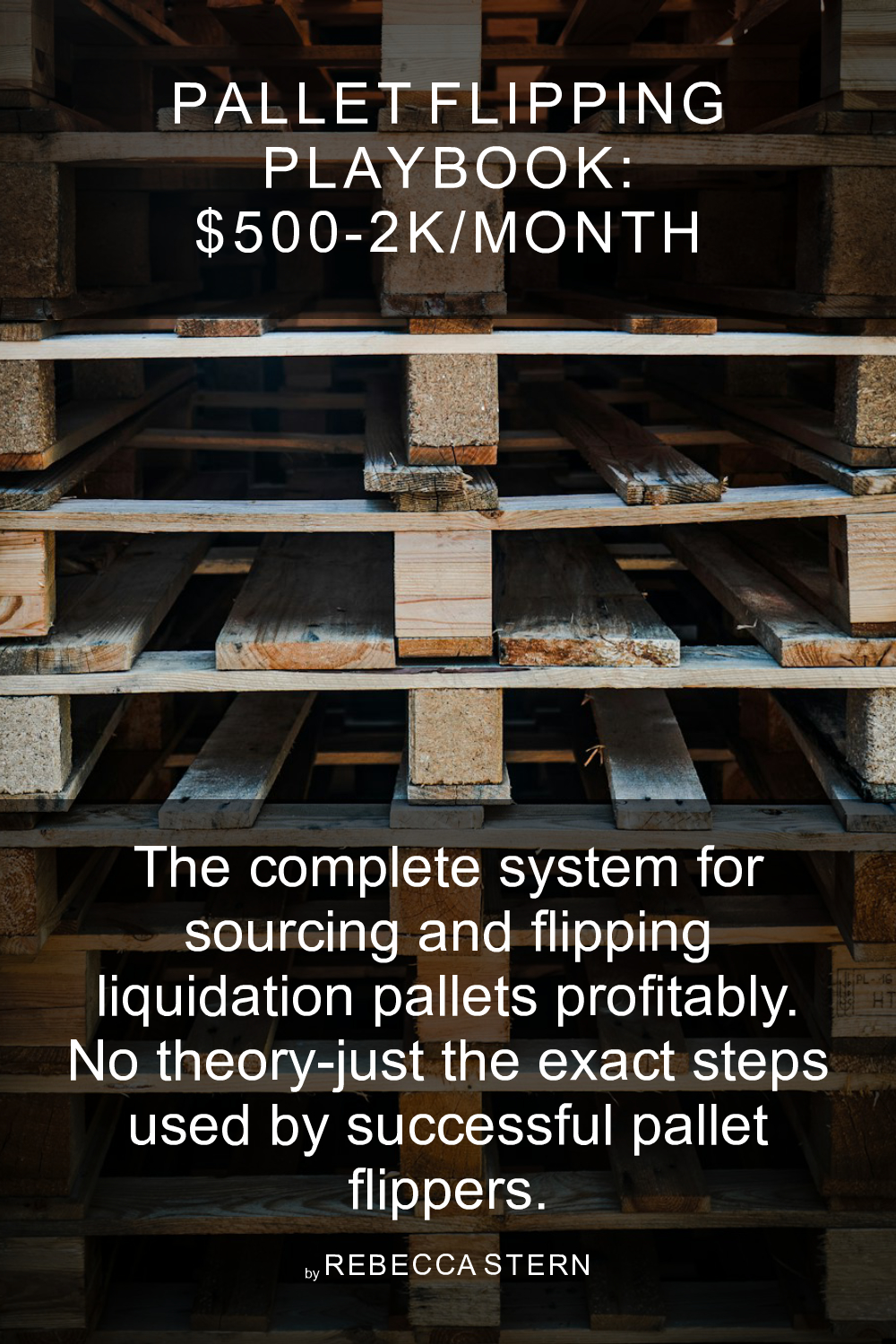 Cover of Pallet Flipping Playbook: $500–2K/Month