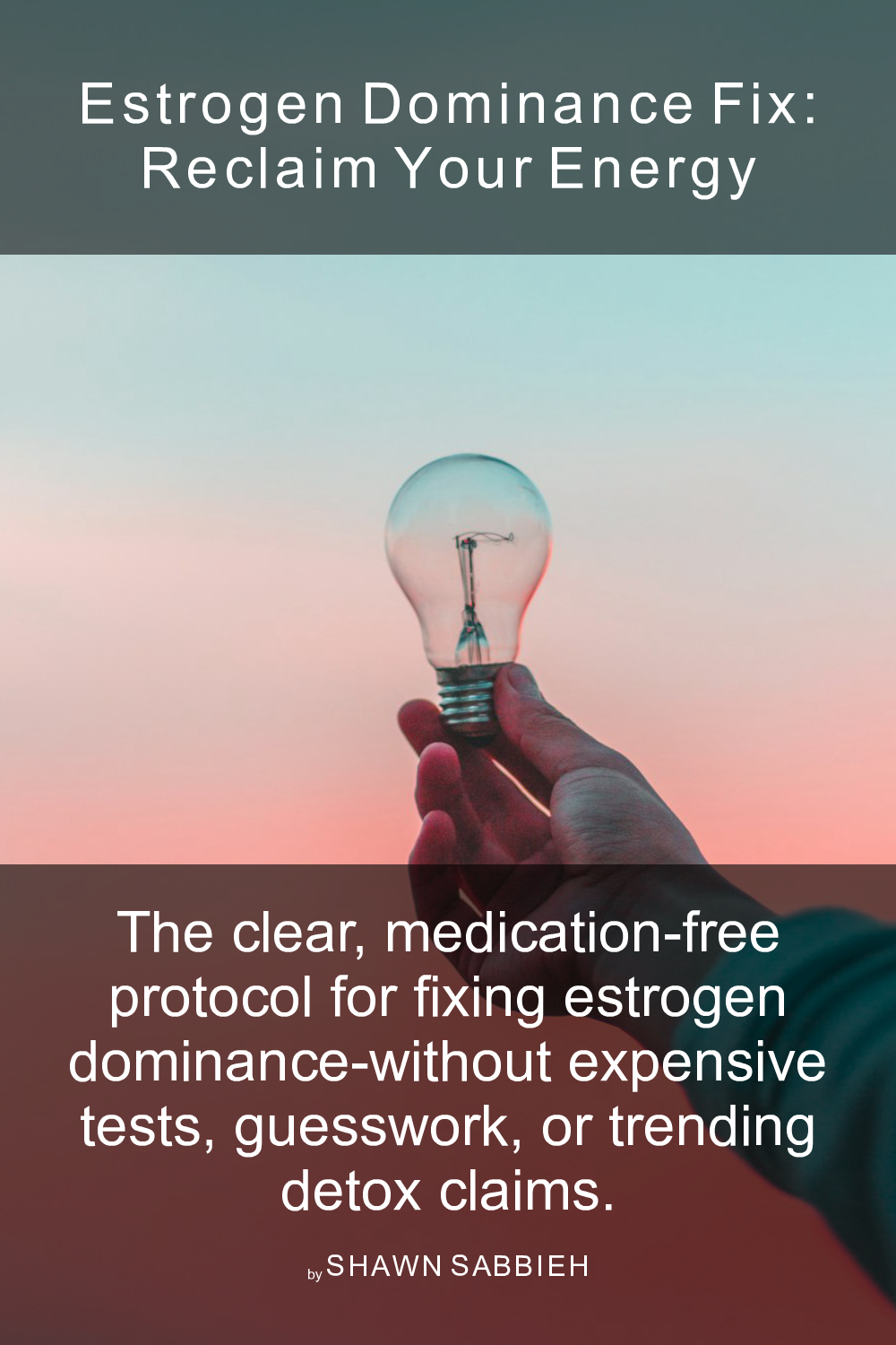 Cover of Estrogen Dominance Fix: Reclaim Your Energy