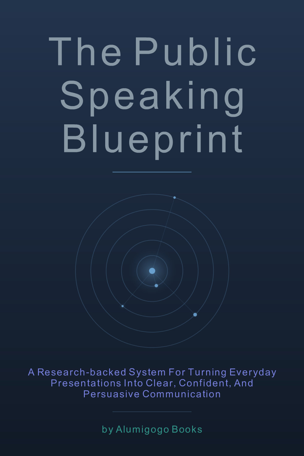 Cover of The Public Speaking Blueprint