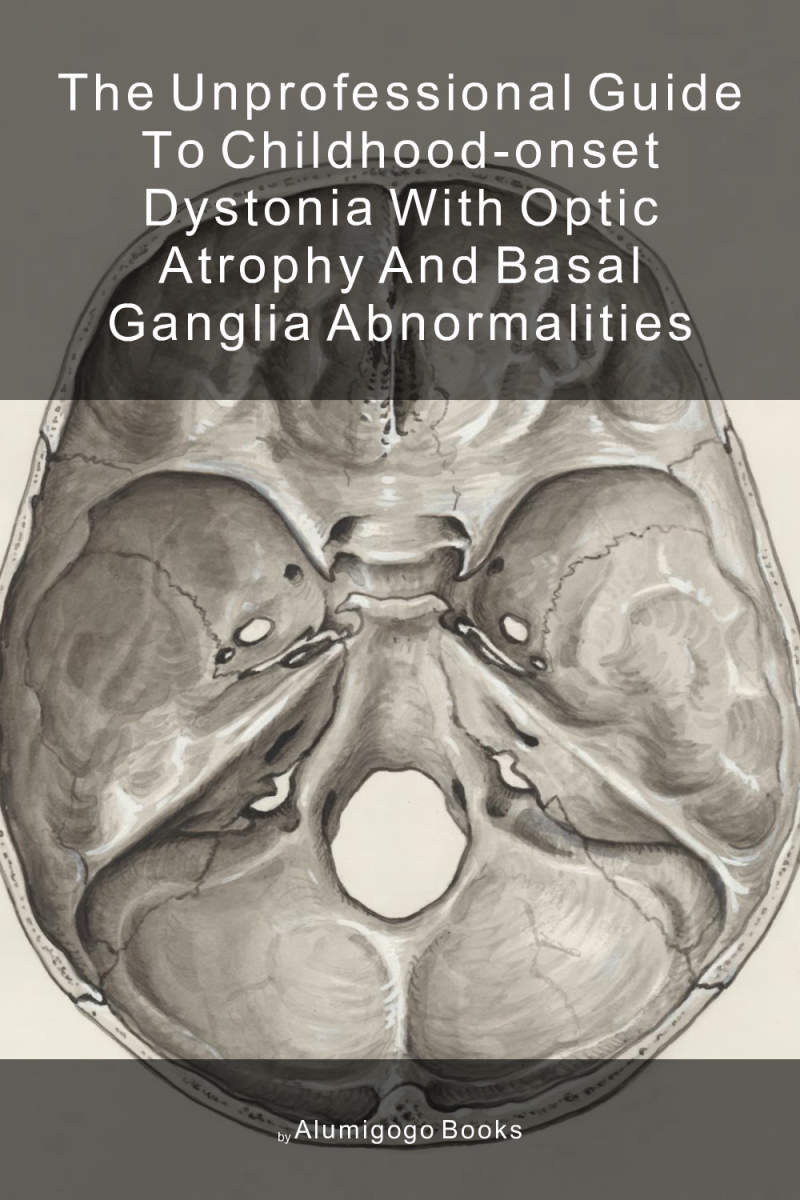 Cover of The Unprofessional Guide to childhood-onset dystonia with optic atrophy and basal ganglia abnormalities