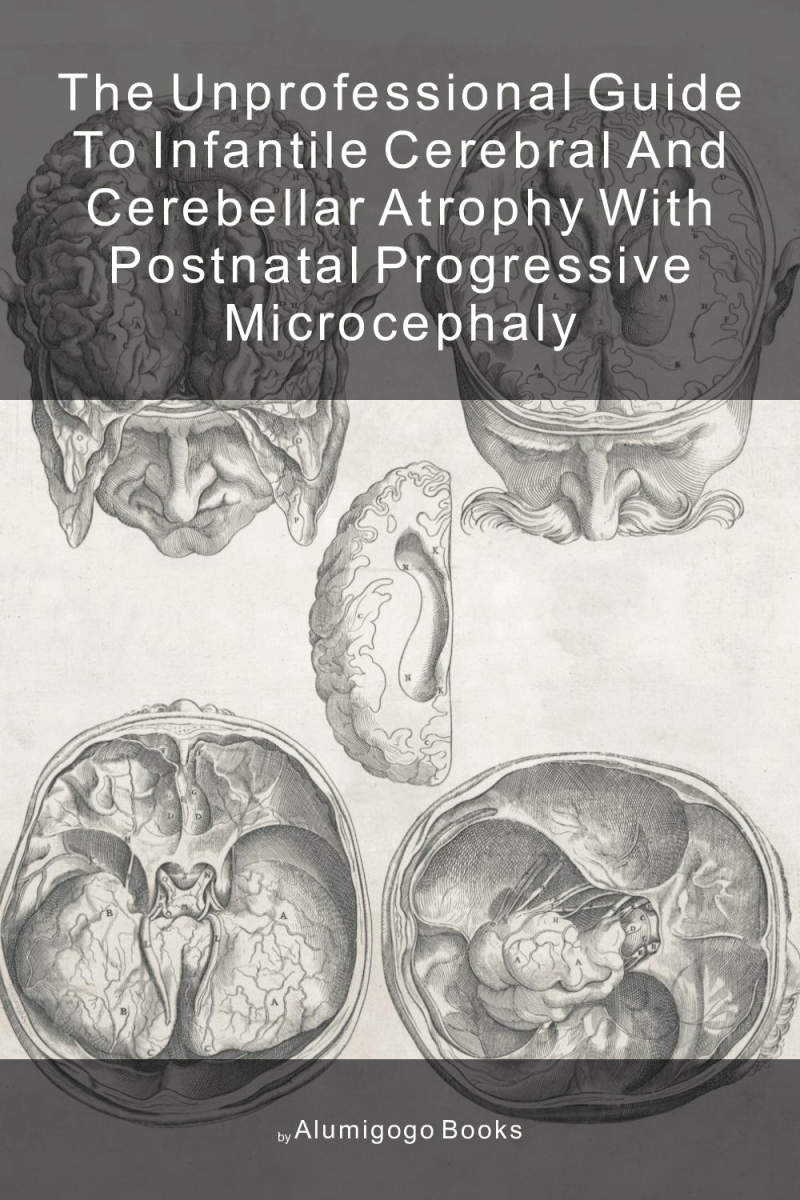 Cover of The Unprofessional Guide to infantile cerebral and cerebellar atrophy with postnatal progressive microcephaly