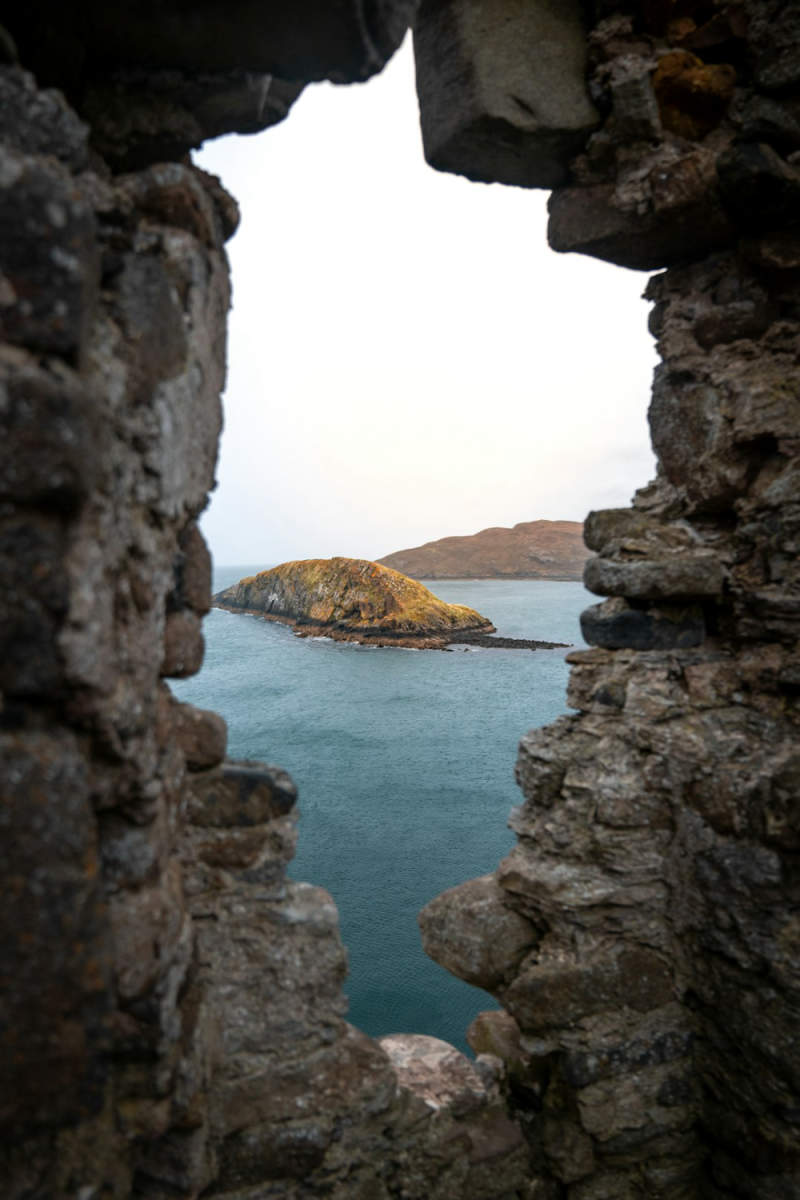 Wall Poster - Ancient Ruins in the Scottish Isles