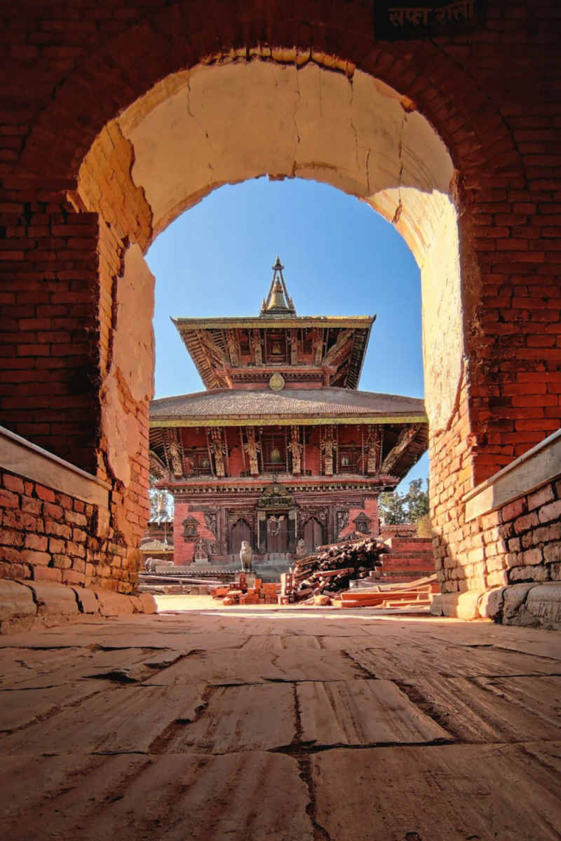 Wall Poster - Boardwalk in Nepal