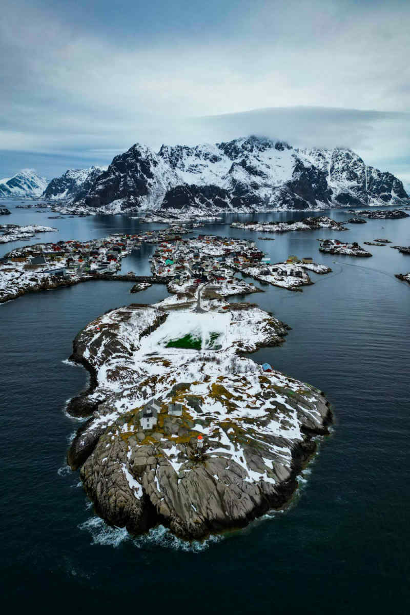 Wall Poster - Bonsai Garden in the Lofoten Islands
