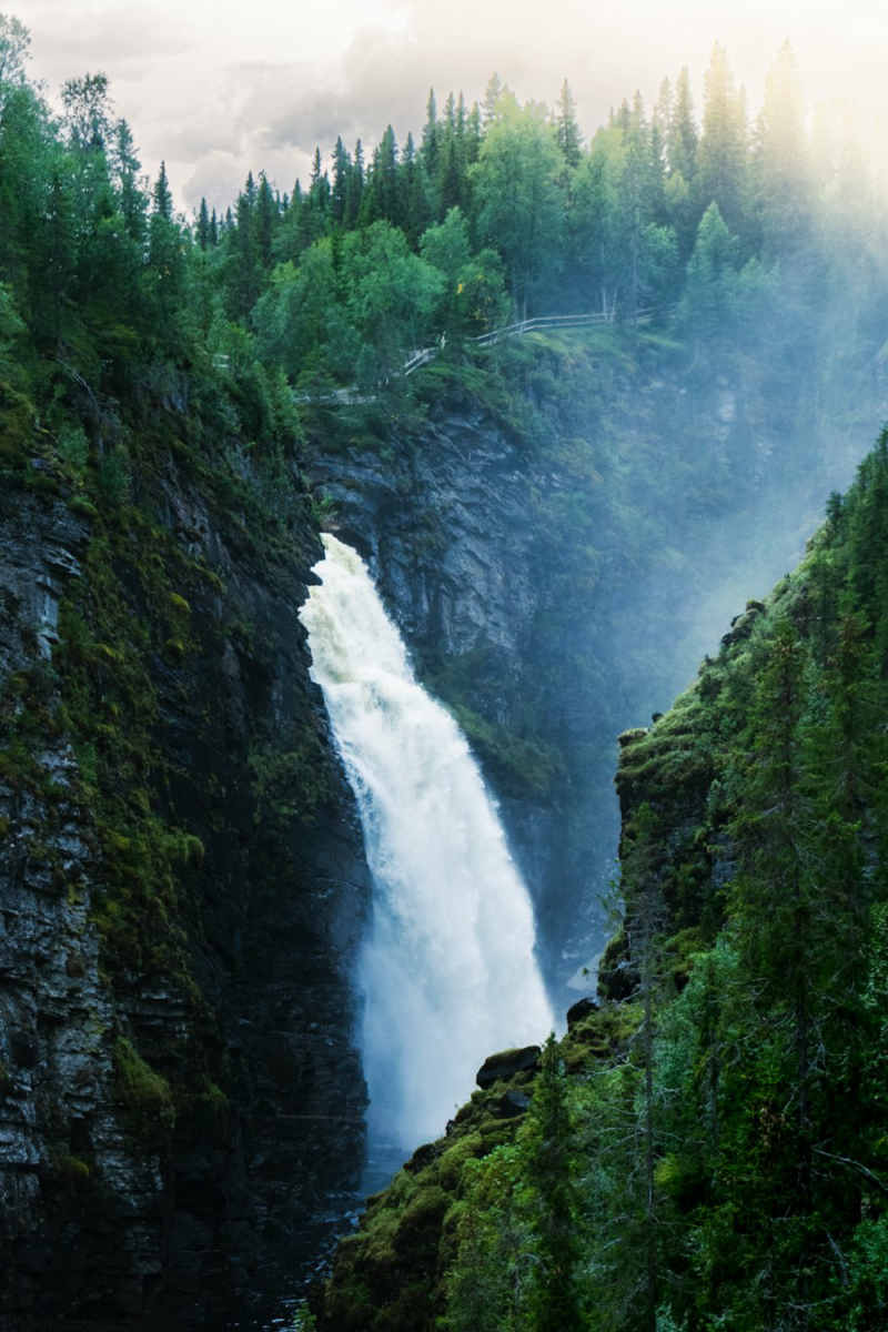 Wall Poster - Canyon in Sweden