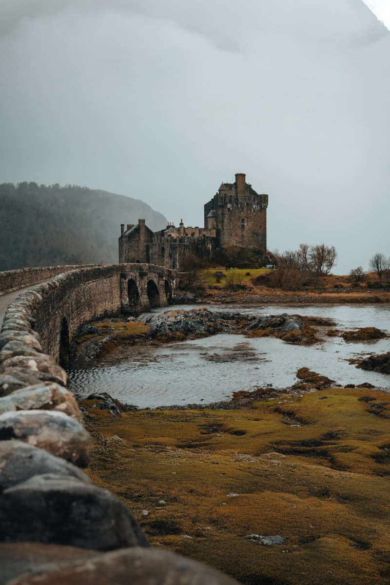 Wall Poster - Castle in the Scottish Highlands