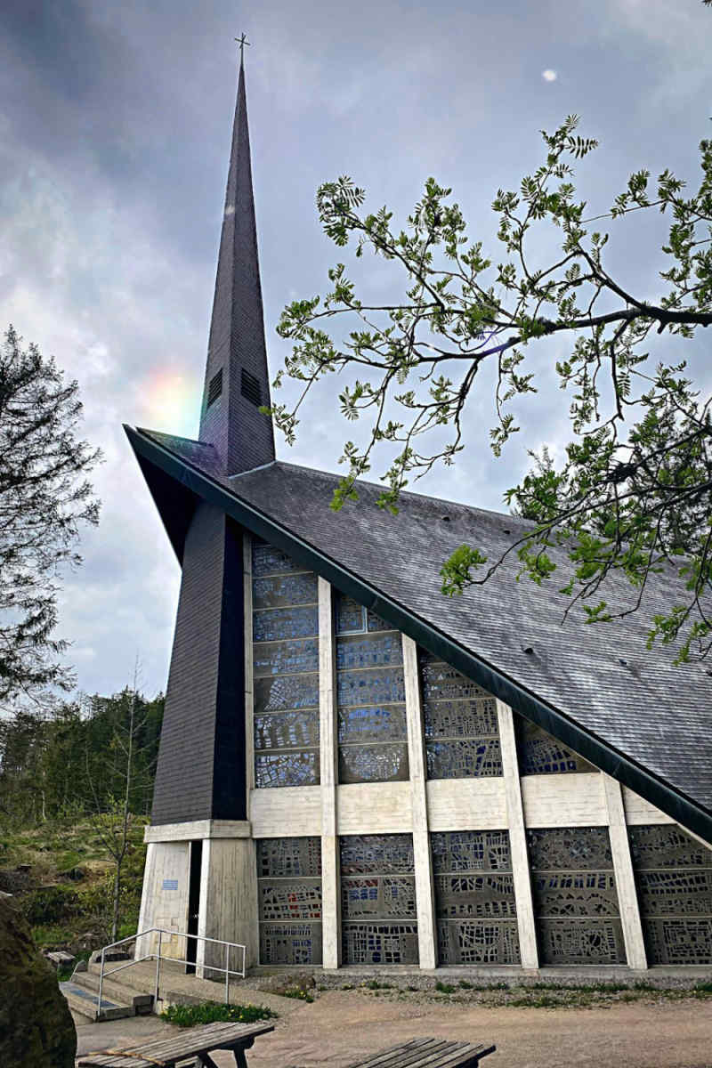 Wall Poster - Chapel in the Black Forest