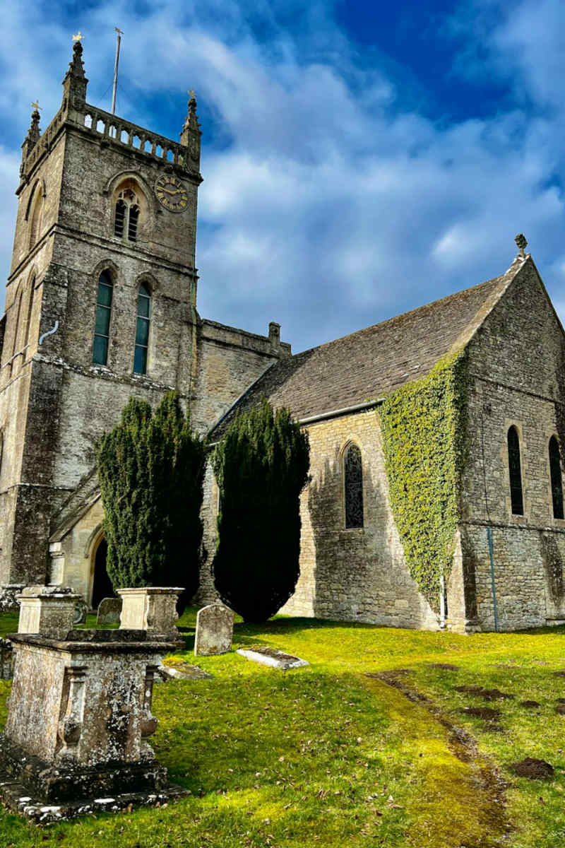 Wall Poster - Chapel in the Cotswolds