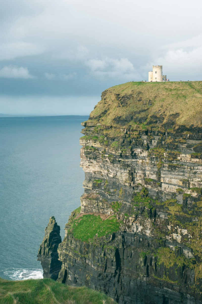 Wall Poster - City Rooftops in the Cliffs of Moher