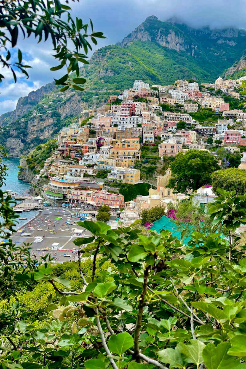 Wall Poster - Coastal Cliffs in the Amalfi Coast