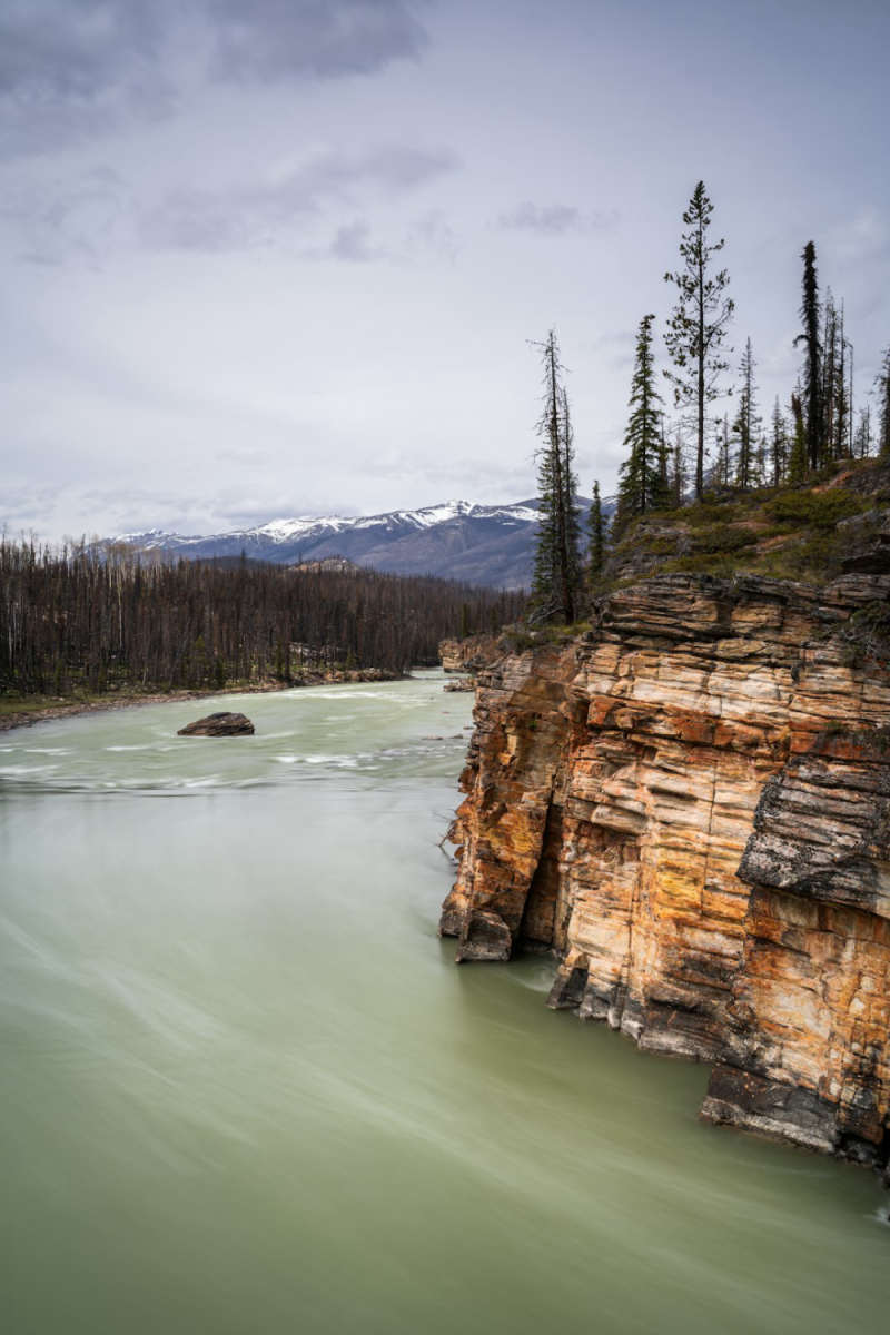 Wall Poster - Coastal Cliffs in the Canadian Rockies