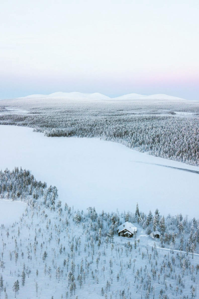 Wall Poster - Coastline in Lapland