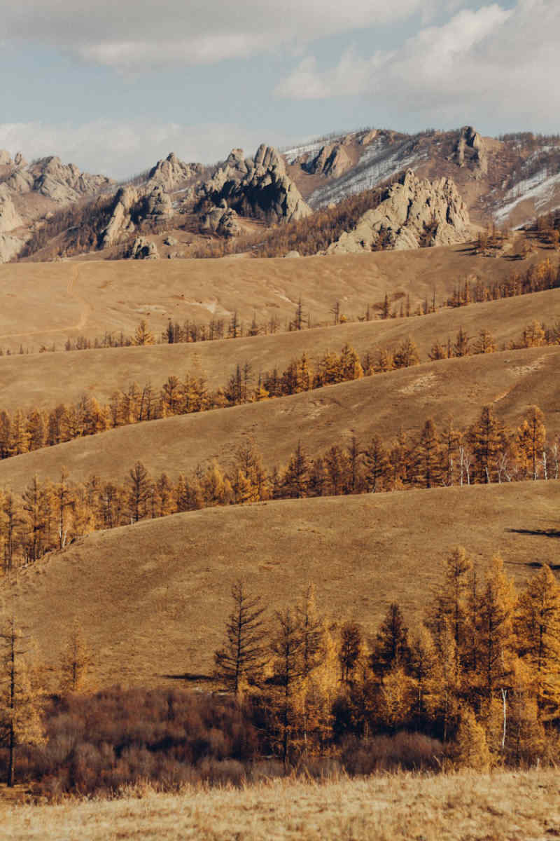 Wall Poster - Coastline in Mongolia