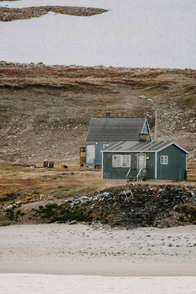 Wall Poster - Farmhouse in Greenland