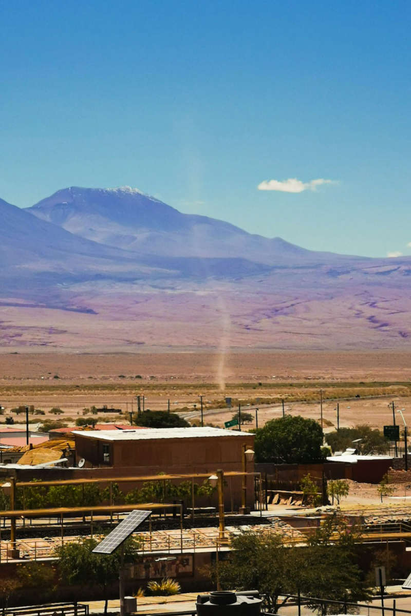 Wall Poster - Farmhouse in the Atacama Desert