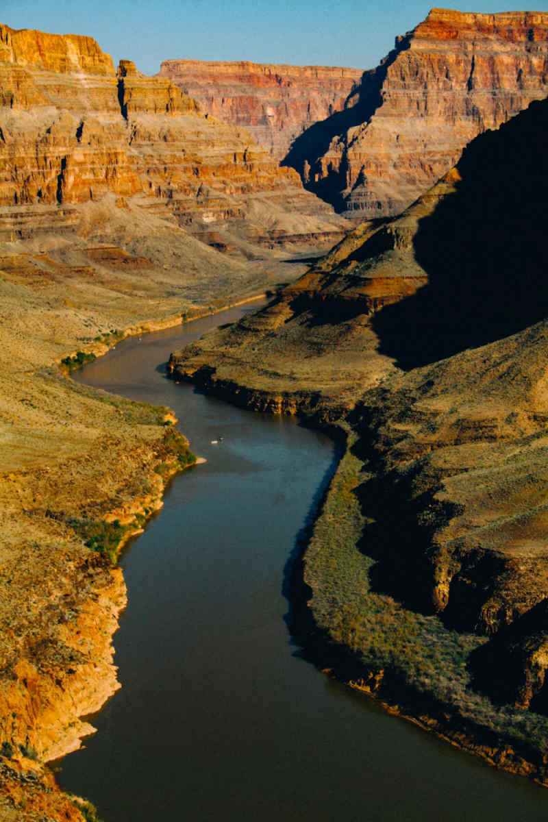 Wall Poster - Fishing Village in the Grand Canyon
