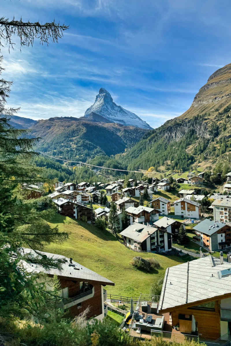 Wall Poster - Fjord in Zermatt