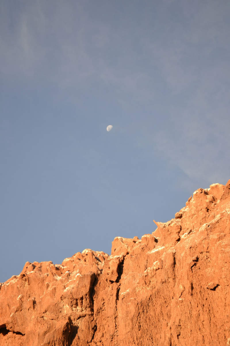 Wall Poster - Full Moon in the Atacama Desert