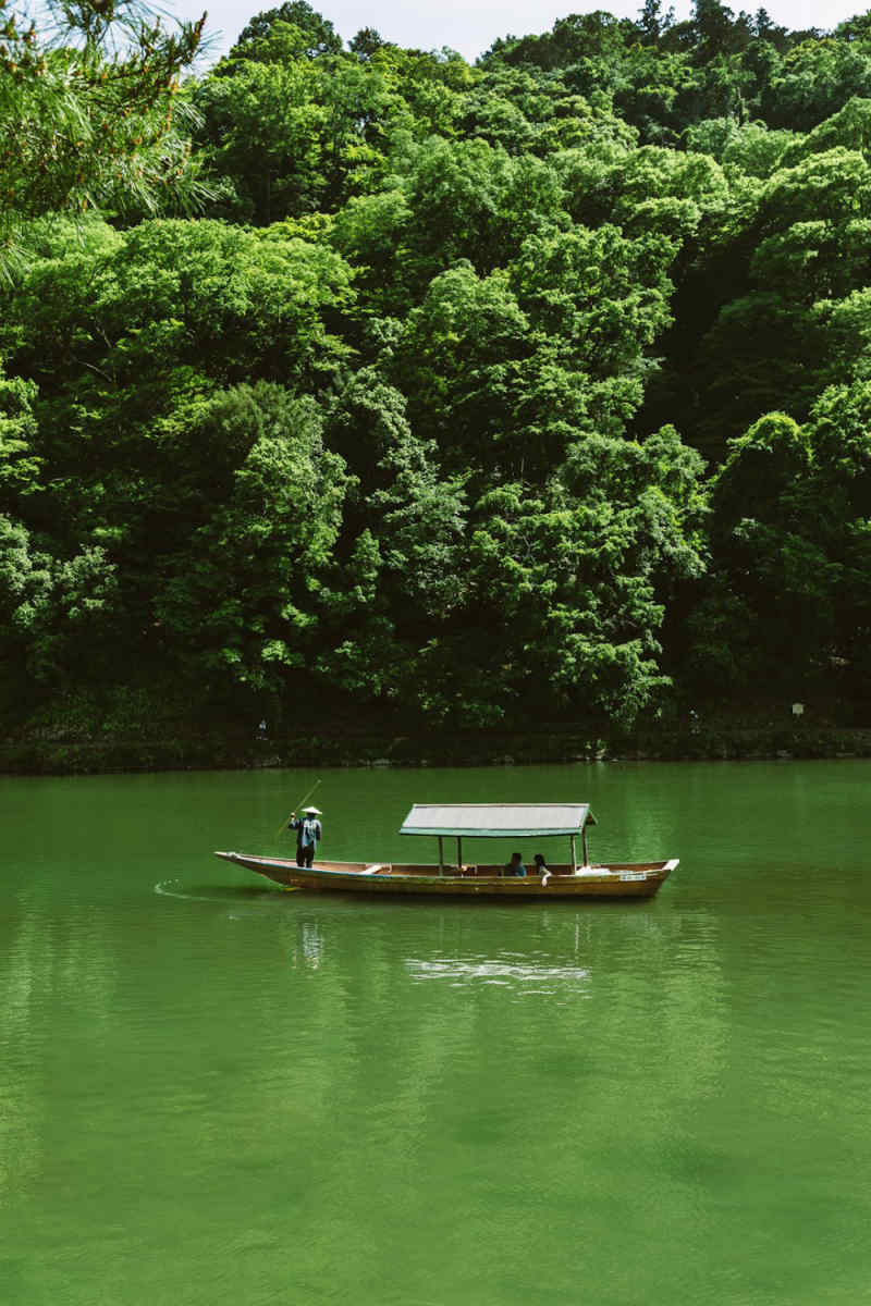 Wall Poster - Gondola in Kyoto