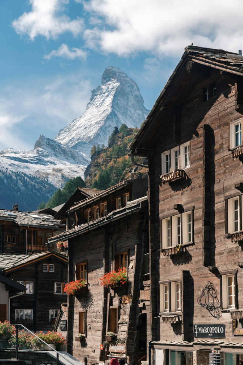 Wall Poster - Gondola in Zermatt