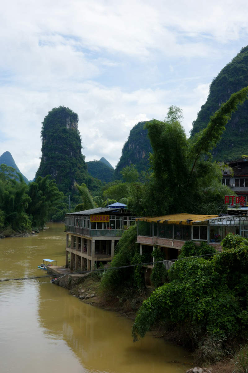 Wall Poster - Harbor in Guilin