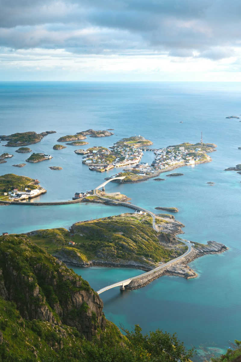 Wall Poster - Harbor in Norway