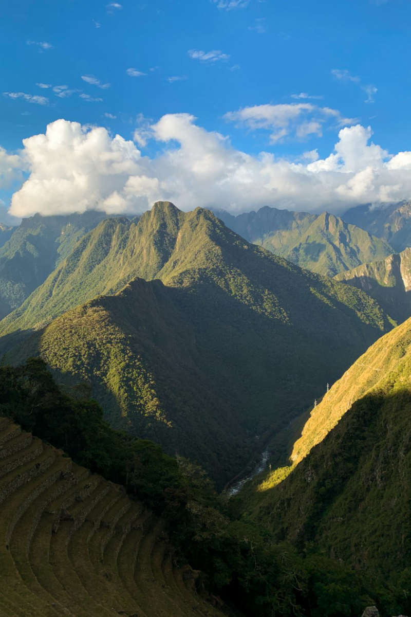 Wall Poster - Hot Air Balloons in Machu Picchu