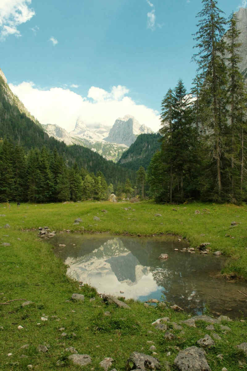 Wall Poster - Hot Spring in the Austrian Alps