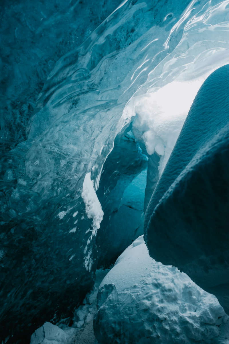 Wall Poster - Ice Cave in the Grand Tetons
