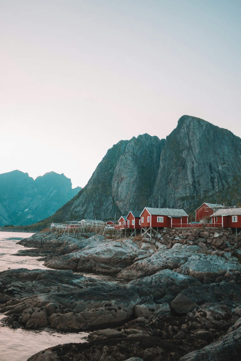 Wall Poster - Island in Norway