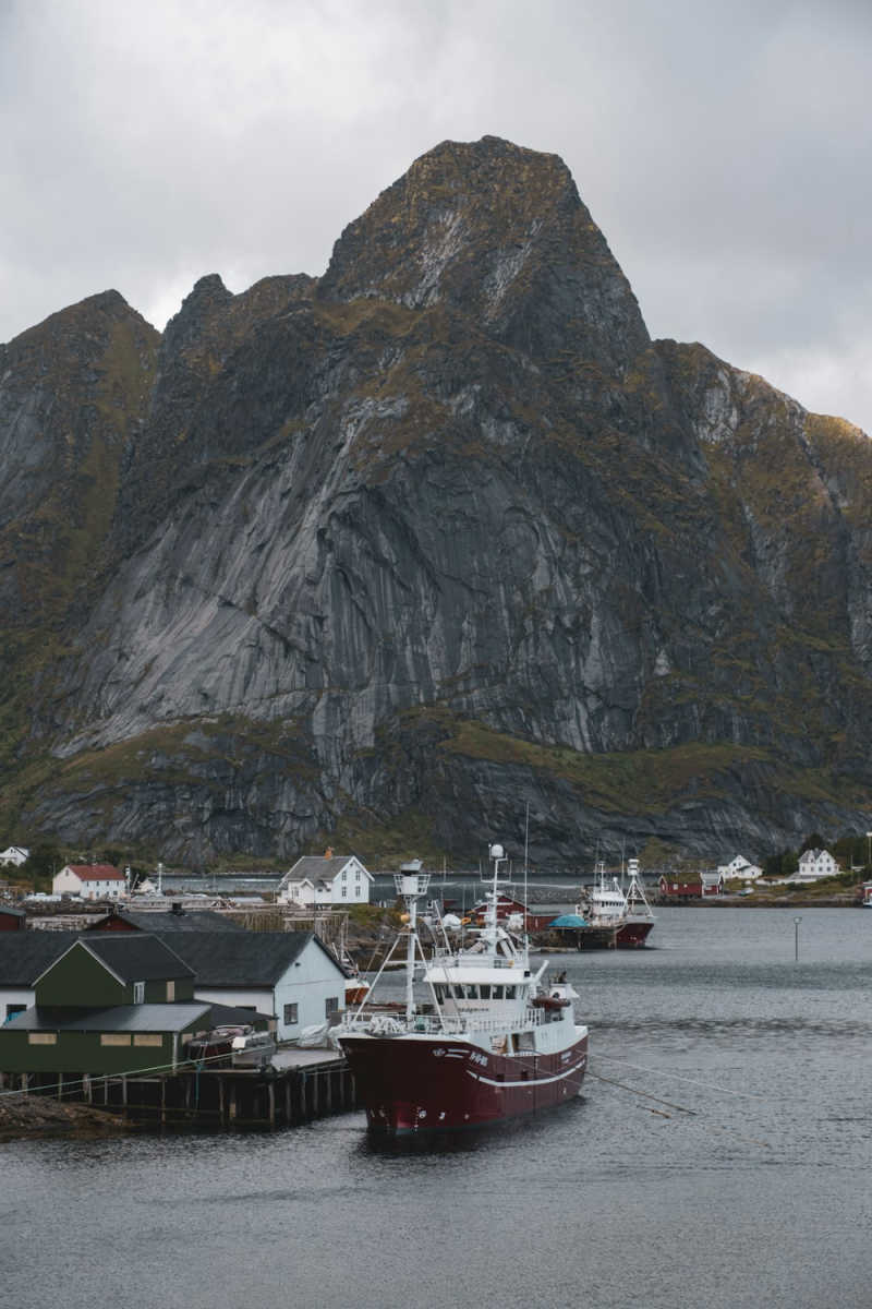 Wall Poster - Island in the Lofoten Islands