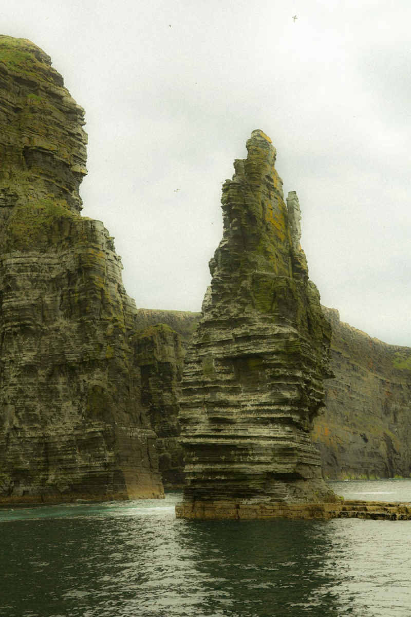 Wall Poster - Lake in the Cliffs of Moher