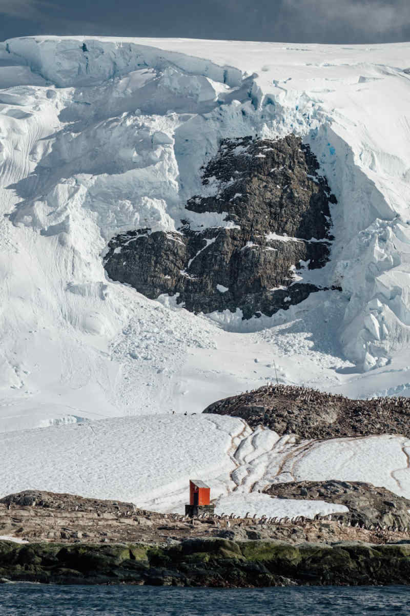 Wall Poster - Lighthouse in Antarctica