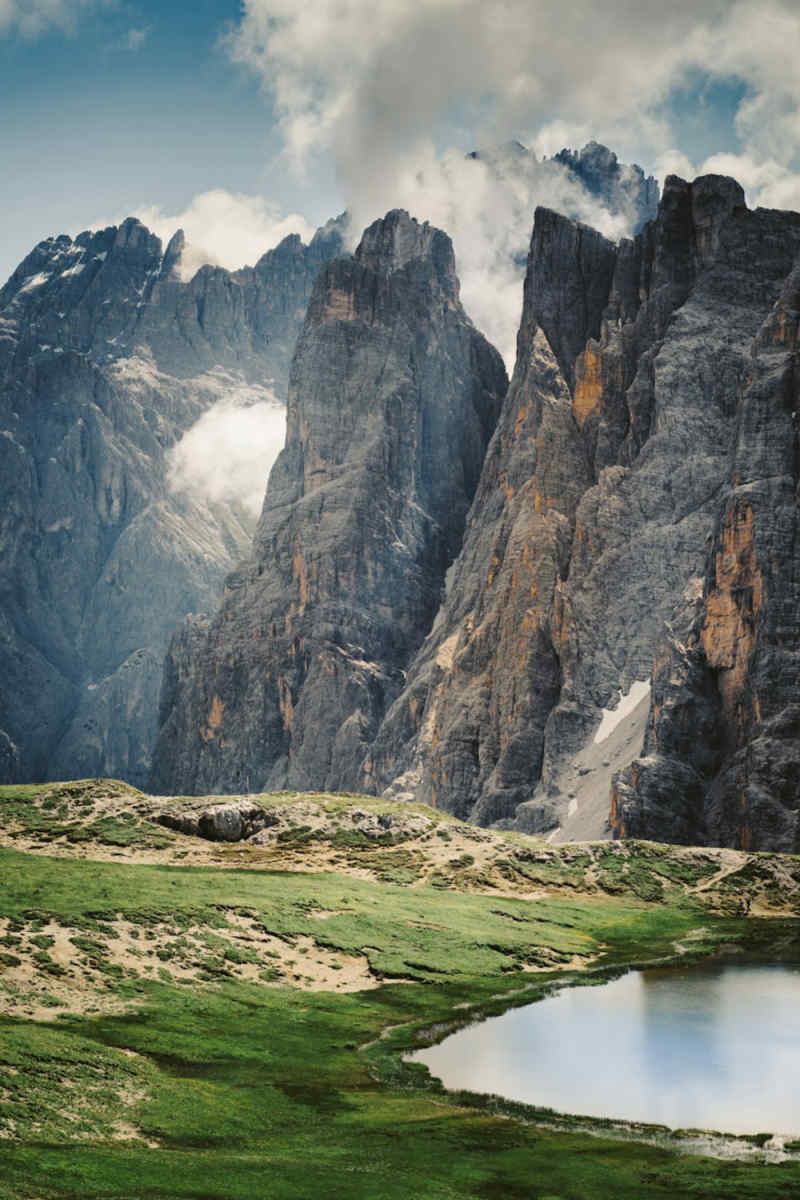 Wall Poster - Lighthouse in the Dolomites