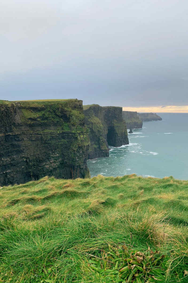 Wall Poster - Meadow in the Cliffs of Moher