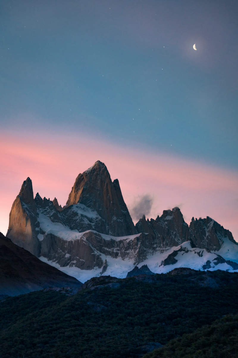 Wall Poster - Milky Way in Patagonia