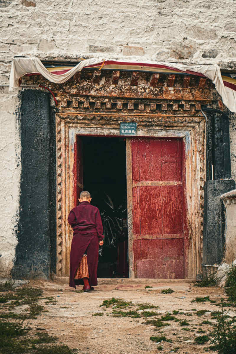 Wall Poster - Monastery in Tibet