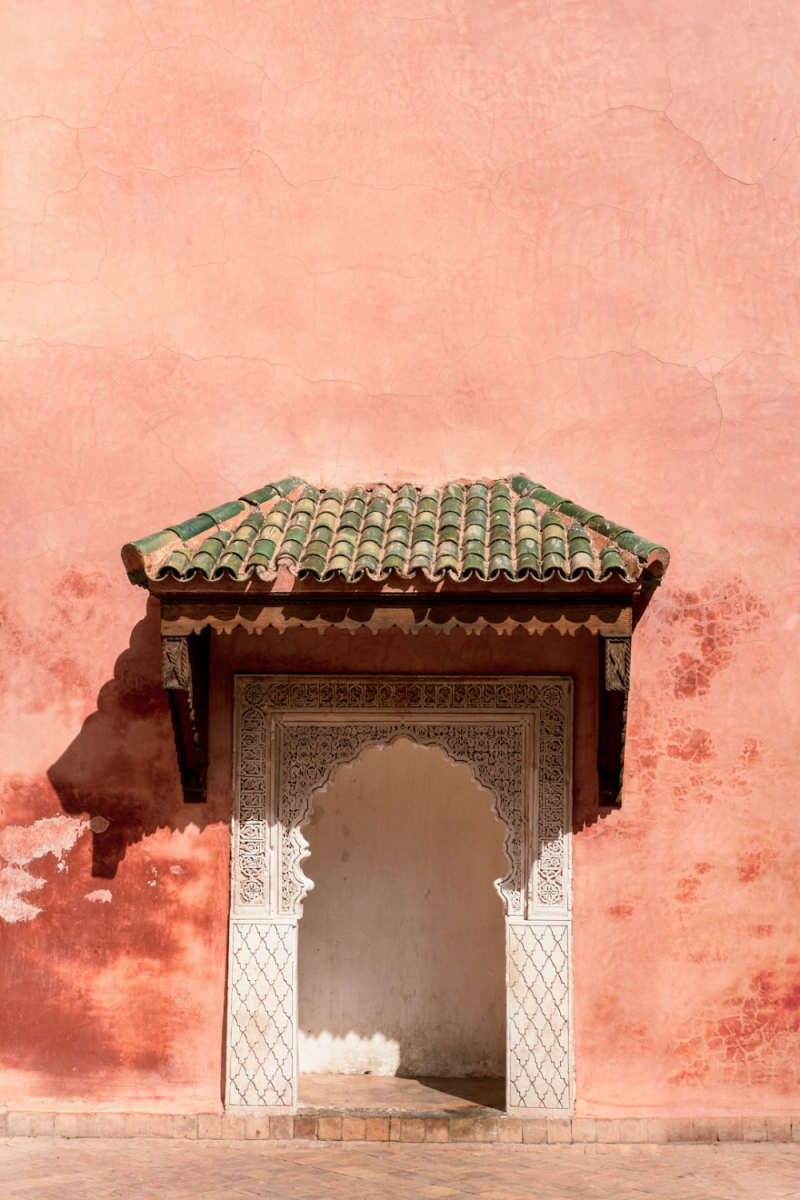 Wall Poster - Morning Mist in Marrakech