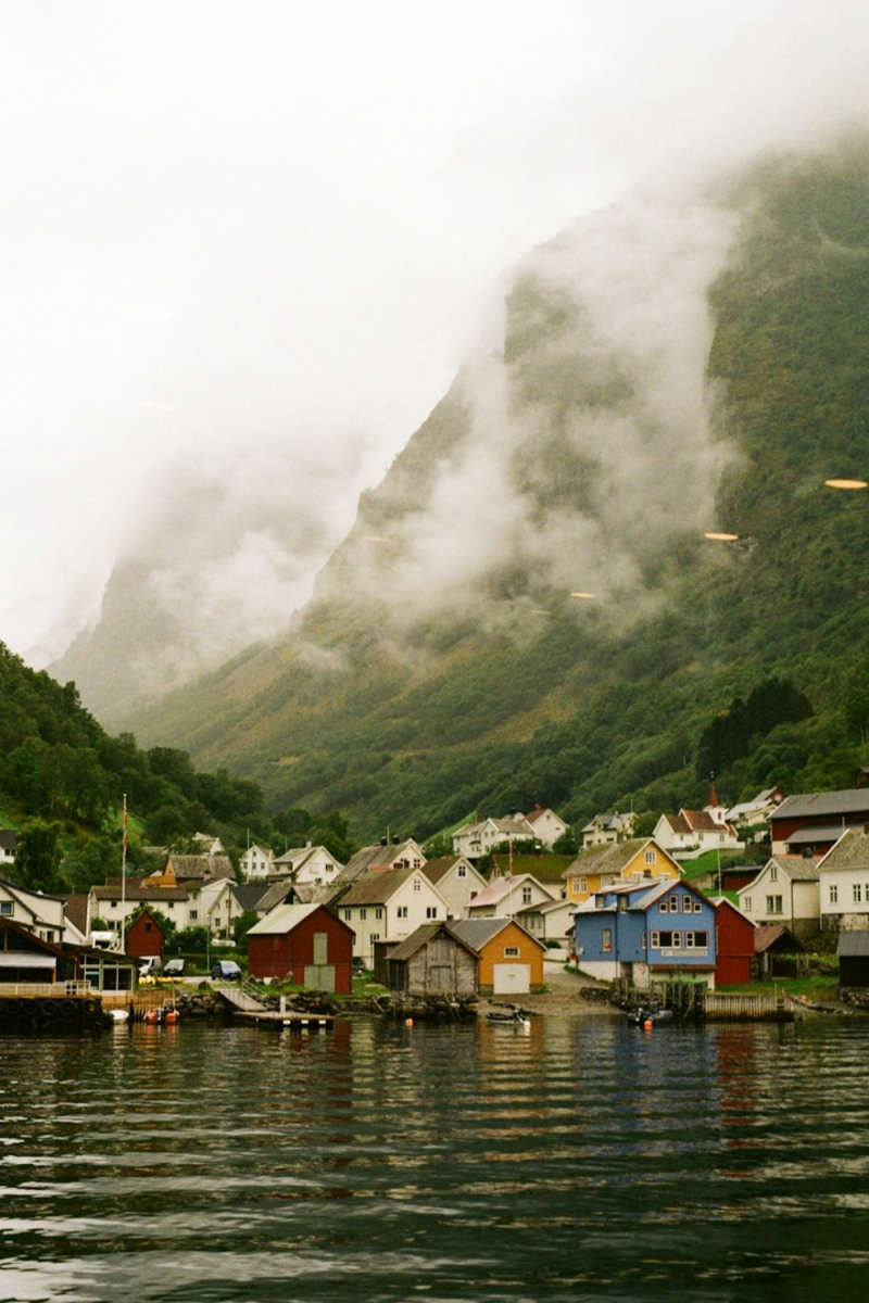 Wall Poster - Morning Mist in Norway