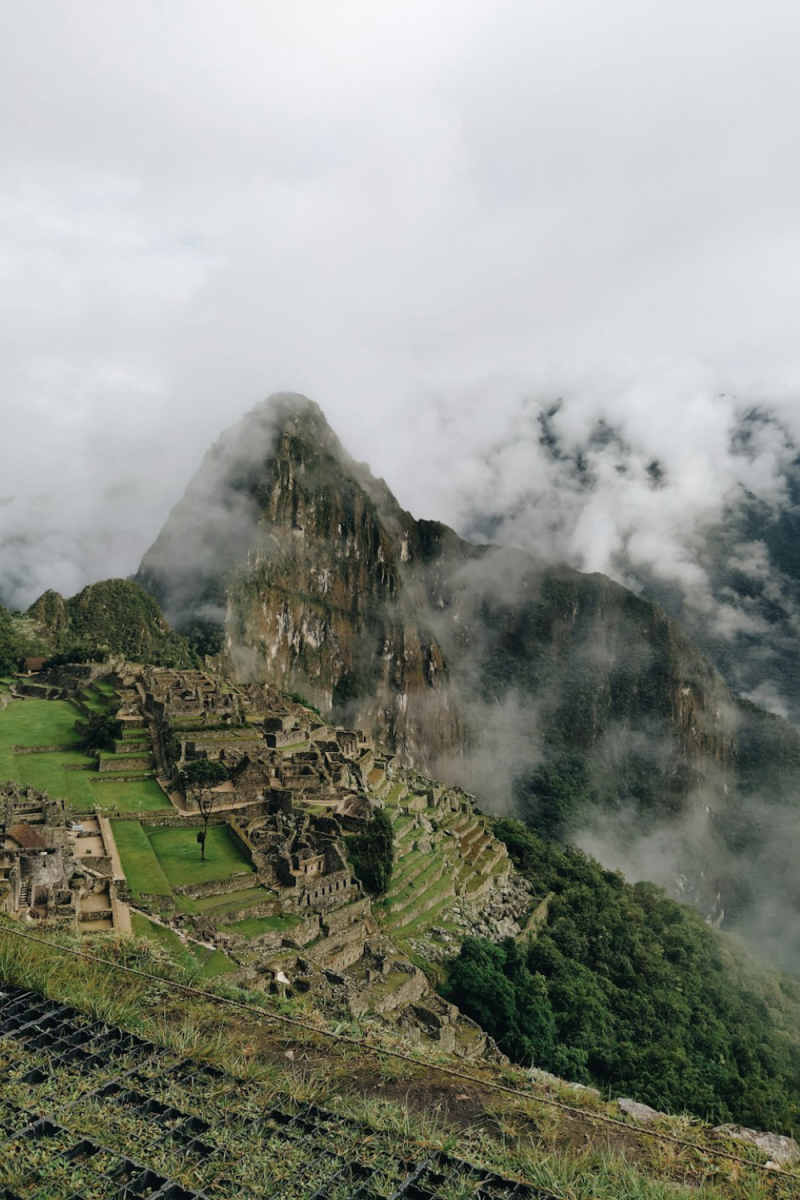 Wall Poster - Mountain Peak in Machu Picchu
