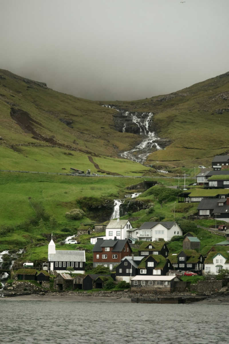Wall Poster - Mountain Range in the Faroe Islands