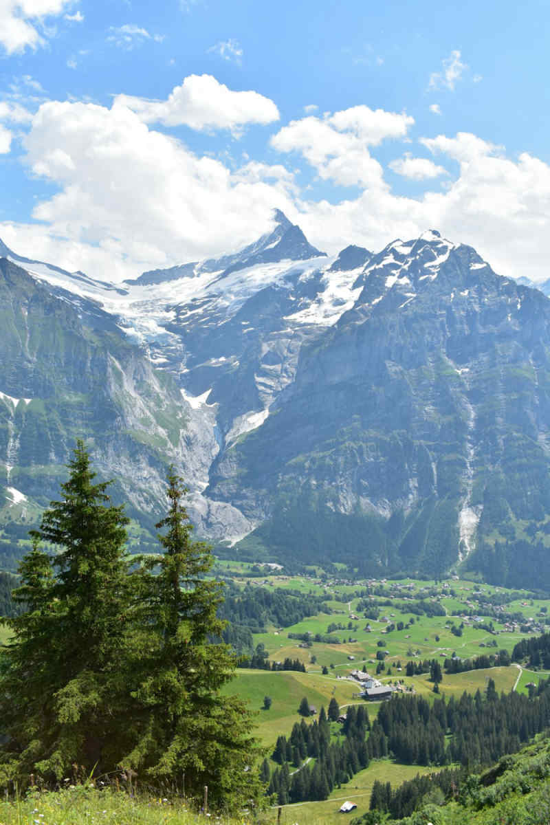Wall Poster - Mountain Range in the Swiss Alps