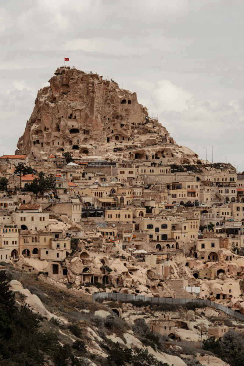 Wall Poster - Mountain Village in Cappadocia