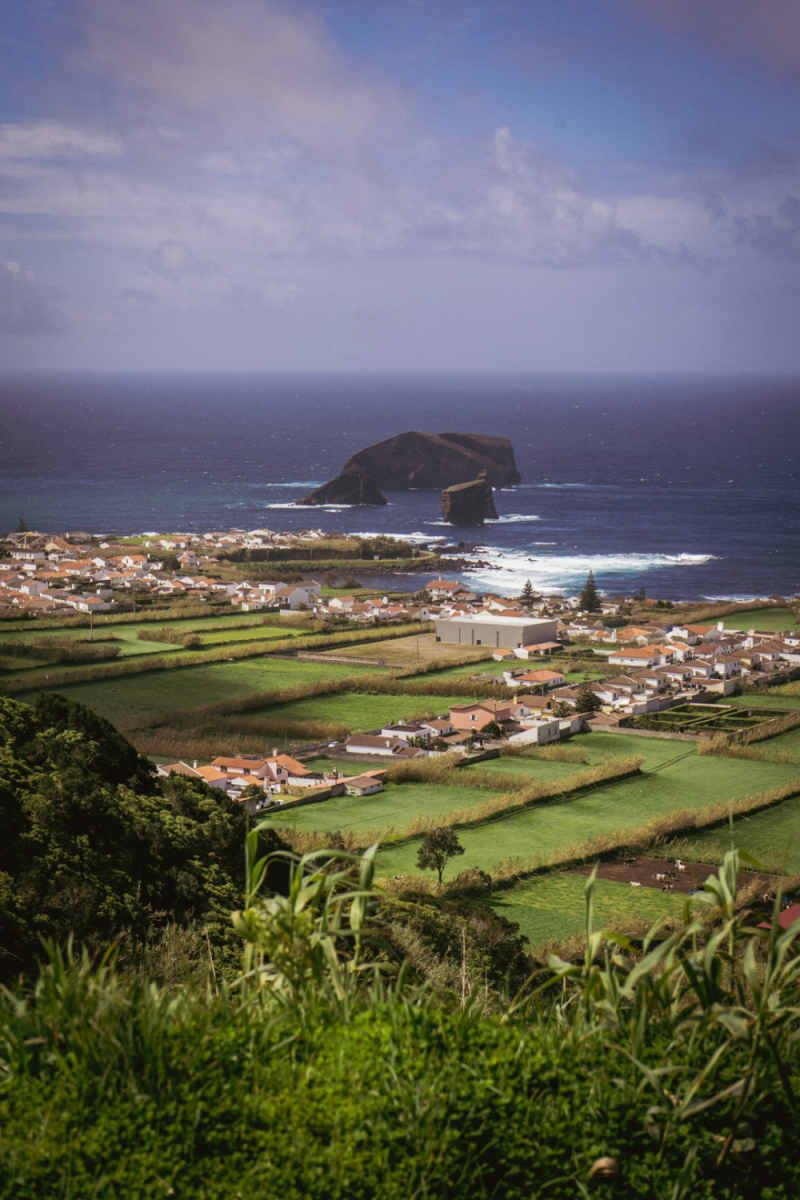 Wall Poster - Mountain Village in the Azores