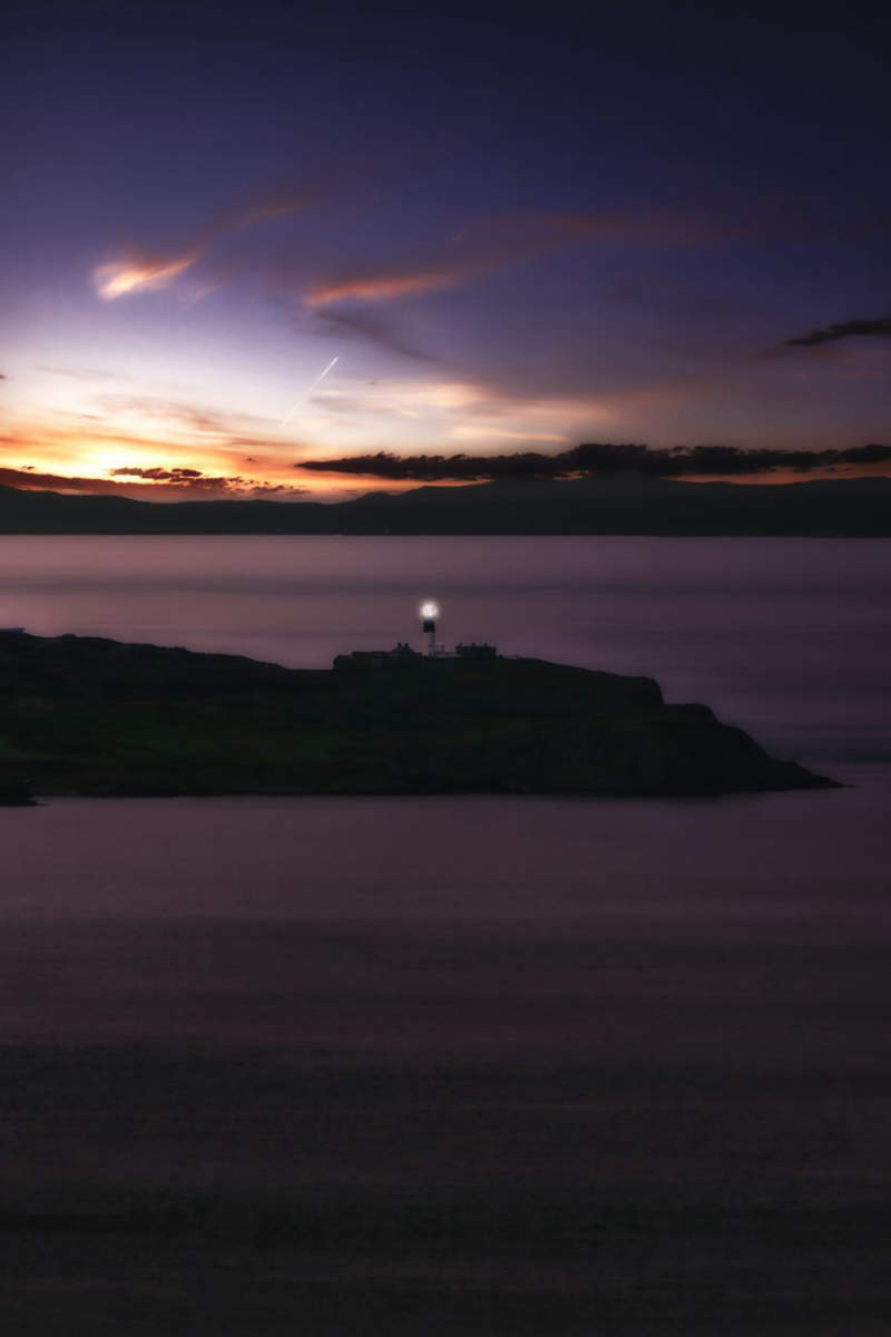 Wall Poster - Night Market in the Scottish Coast
