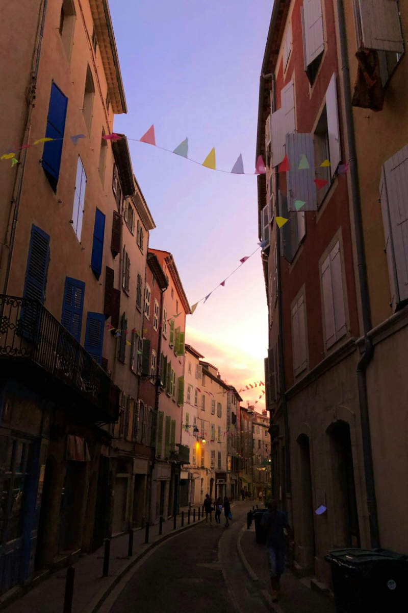 Wall Poster - Northern Lights in Provence